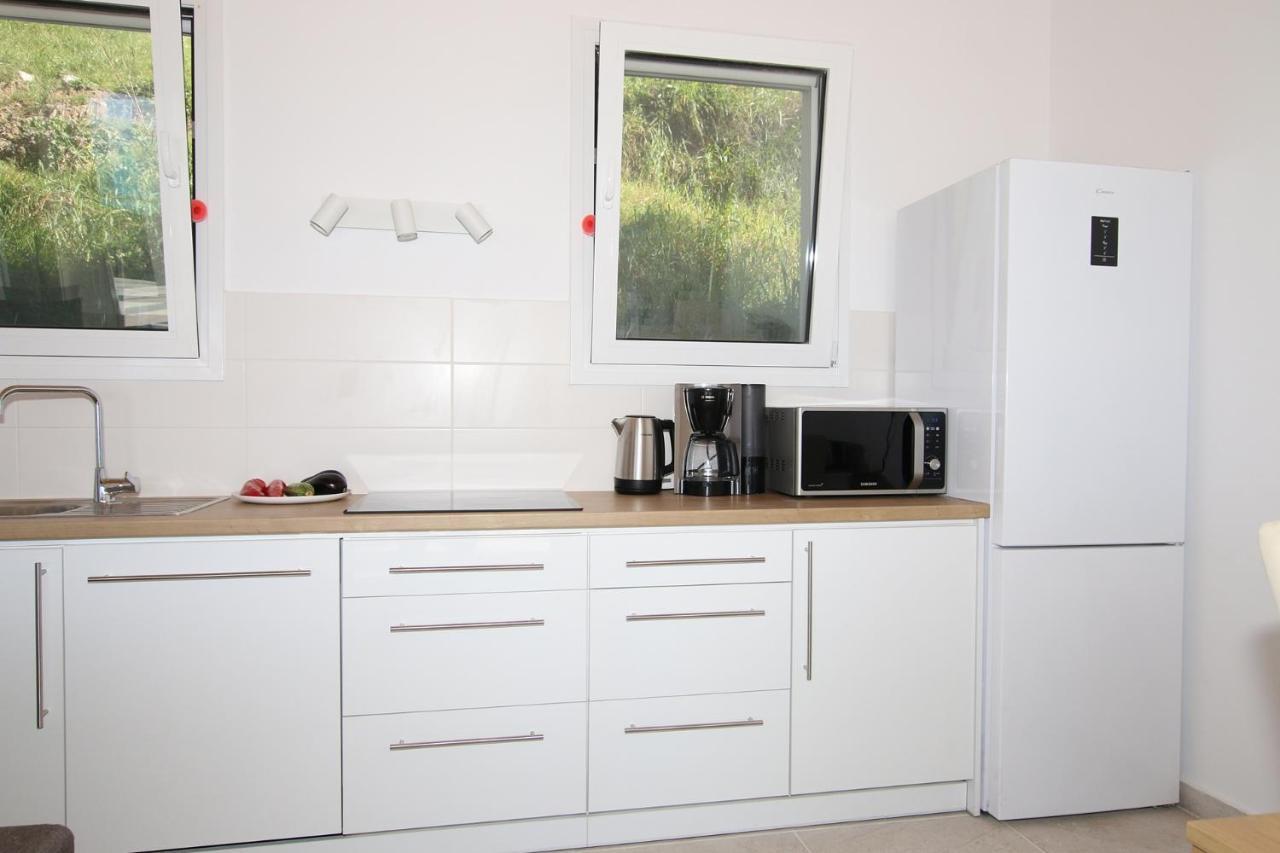 Sunset Sea View Villa 3 อายีโอส เยออร์ยิโอส ปากอน ภายนอก รูปภาพ